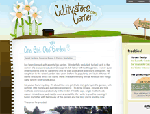 Tablet Screenshot of cultivatorscorner.com